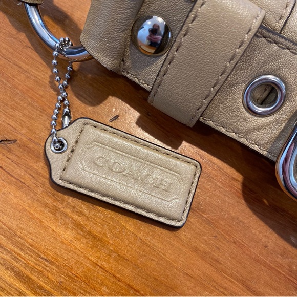 Coach Beige Zoe Hobo Purse - Picture 13 of 13